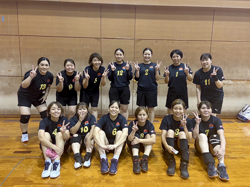 女子の部３位：双葉公民館