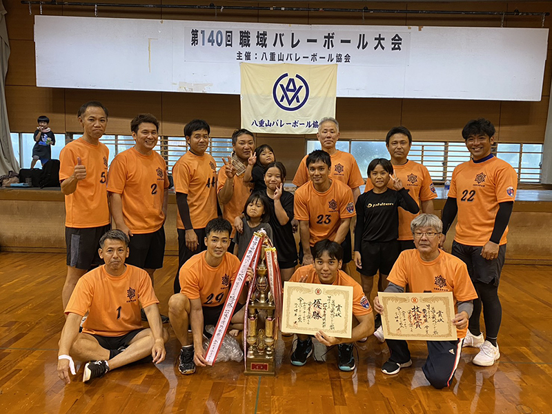 Aクラスの部優勝：石垣市消防